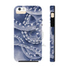 Blue Monochrome Tentacles Octopus Case Mate Tough Phone Cases Iphone 5/5S/5Se