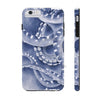 Blue Monochrome Tentacles Octopus Case Mate Tough Phone Cases Iphone 6/6S Plus