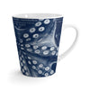 Blue Octopus Art Vintage Map Chic Latte Mug Mug