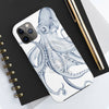 Blue Octopus Dance Ink Art Case Mate Tough Phone Cases