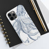 Blue Octopus Dance Ink Art Case Mate Tough Phone Cases