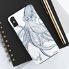 Blue Octopus Dance Ink Art Case Mate Tough Phone Cases