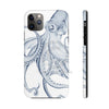 Blue Octopus Dance Ink Art Case Mate Tough Phone Cases Iphone 11 Pro Max