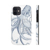 Blue Octopus Dance Ink Art Case Mate Tough Phone Cases Iphone 12