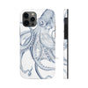 Blue Octopus Dance Ink Art Case Mate Tough Phone Cases Iphone 12 Pro