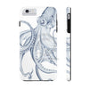 Blue Octopus Dance Ink Art Case Mate Tough Phone Cases Iphone 6/6S Plus
