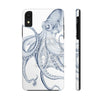 Blue Octopus Dance Ink Art Case Mate Tough Phone Cases Iphone Xr