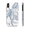 Blue Octopus Dance Ink Art Case Mate Tough Phone Cases Iphone Xs Max