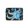 Blue Octopus Kraken On Black Art Laptop Sleeve 15