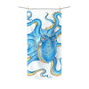 Blue Octopus Kraken Tentacles Ink Polycotton Towel 36 × 72 Home Decor