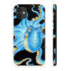 Blue Octopus On Black Exotic Case Mate Tough Phone Cases Iphone 11