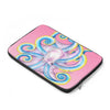 Blue Octopus Pink Pattern Laptop Sleeve