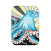 Blue Octopus Tentacles Retro Ii Ink Art Bath Mat 24 × 17 Home Decor