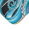 Blue Octopus Tentacles Retro Ink Art Bath Mat Home Decor