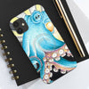 Blue Octopus Tentacles Retro Ink Art Case Mate Tough Phone Cases