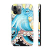 Blue Octopus Tentacles Retro Ink Art Case Mate Tough Phone Cases Iphone 11 Pro
