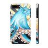 Blue Octopus Tentacles Retro Ink Art Case Mate Tough Phone Cases Iphone 7 Plus 8