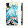 Blue Octopus Tentacles Retro Ink Art Case Mate Tough Phone Cases Iphone Xr