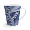 Blue Octopus Tentacles Watercolor Art Latte Mug 12Oz Mug