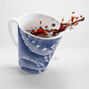 Blue Octopus Tentacles Watercolor Art Latte Mug Mug