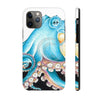 Blue Octopus Tentacles White Ink Art Case Mate Tough Phone Cases Iphone 11 Pro