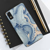 Blue Octopus Vintage Beige Map Compass Art Case Mate Tough Phone Cases