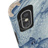 Blue Octopus Vintage Beige Map Compass Art Case Mate Tough Phone Cases