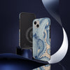 Blue Octopus Vintage Beige Map Compass Art Case Mate Tough Phone Cases