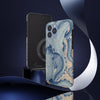 Blue Octopus Vintage Beige Map Compass Art Case Mate Tough Phone Cases