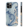 Blue Octopus Vintage Beige Map Compass Art Case Mate Tough Phone Cases Iphone 12 Pro Max