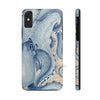 Blue Octopus Vintage Beige Map Compass Art Case Mate Tough Phone Cases Iphone X