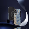 Blue Octopus Vintage Beige Map Compass Art Ii Case Mate Tough Phone Cases