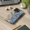 Blue Octopus Vintage Beige Map Compass Art Ii Case Mate Tough Phone Cases