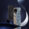 Blue Octopus Vintage Beige Map Compass Art Ii Case Mate Tough Phone Cases