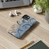 Blue Octopus Vintage Beige Map Compass Art Ii Case Mate Tough Phone Cases