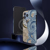 Blue Octopus Vintage Beige Map Compass Art Ii Case Mate Tough Phone Cases