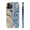 Blue Octopus Vintage Beige Map Compass Art Ii Case Mate Tough Phone Cases Iphone 12 Pro Max