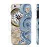 Blue Octopus Vintage Beige Map Compass Art Ii Case Mate Tough Phone Cases Iphone 6/6S Plus
