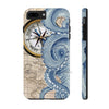 Blue Octopus Vintage Beige Map Compass Art Ii Case Mate Tough Phone Cases Iphone 7 Plus 8