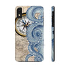 Blue Octopus Vintage Beige Map Compass Art Ii Case Mate Tough Phone Cases Iphone Xr