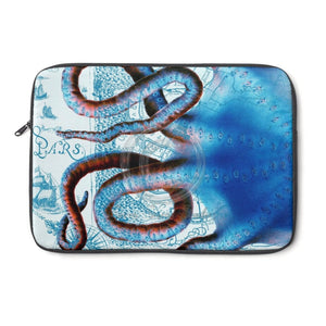 Blue Octopus Vintage Laptop Sleeve 13