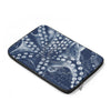 Blue Octopus Vintage Map Chic Laptop Sleeve