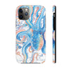 Blue Octopus Vintage Map Chic White Case Mate Tough Phone Cases Iphone 11 Pro
