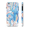 Blue Octopus Vintage Map Chic White Case Mate Tough Phone Cases Iphone 6/6S Plus