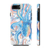 Blue Octopus Vintage Map Chic White Case Mate Tough Phone Cases Iphone 7 8
