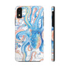 Blue Octopus Vintage Map Chic White Case Mate Tough Phone Cases Iphone Xr