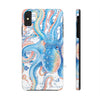 Blue Octopus Vintage Map Chic White Case Mate Tough Phone Cases Iphone Xs Max