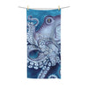 Blue Octopus Watercolor Art Polycotton Towel 30 × 60 Home Decor