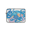 Blue Orange Octopus Tentacles Watercolor Art Laptop Sleeve 12