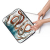 Blue Orange Octopus Vintage Laptop Sleeve